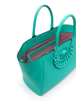 ( Nouvelle Collection ) Versace 1V62V TURQUOISE TURQUOISE VERSACEGOLD Grand Sac à Main La Medusa Femme -Pas Cher Versace Boutique 17680654 61c3ae91 8b3e 42da b14f c4779c403e0f 600