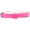 ( Nouvelle Collection ) Versace Ceinture La Medusa En Cuir Femme