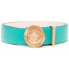( Nouvelle Collection ) Versace Ceinture à Boucle Medusa 1V56V TURQUOISE-GOLD VERSAGE