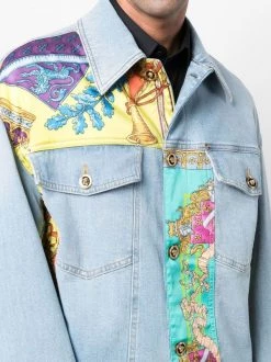 Versace Veste En Jean à Design Patchwork Homme 9 Versace Veste En Jean à Design Patchwork Homme -Pas Cher Versace Boutique 17681293 39357594 600
