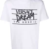 Versace T-shirt à Logo Imprimé Homme