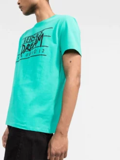 ( Nouvelle Collection ) Versace T-shirt à Slogan Imprimé Homme -Pas Cher Versace Boutique 17681304 796355ca 9644 4e7f 8523 fb626644b75a 600