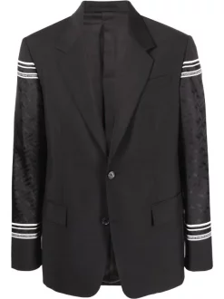 ( Nouvelle Collection ) Versace Blazer à Motif Greca Sur Les Manches Femme