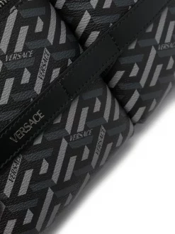 ( Nouvelle Collection ) Versace Sac Banane Zippé à Logo Imprimé Homme -Pas Cher Versace Boutique 17681313 39508387 600