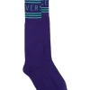 ( Nouvelle Collection ) Versace Chaussettes à Logo Intarsia 2UB70