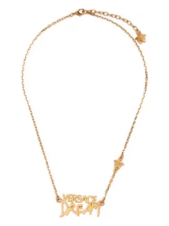 ( Nouvelle Collection ) Versace Collier Dream à Détails De Chaines 3J000 VERSACE GOLD