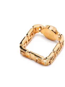 Versace 3J000 VERSACE GOLD Bague à Détail Greca Femme -Pas Cher Versace Boutique 17681342 38384018 600