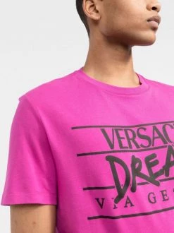 ( Nouvelle Collection ) Versace T-shirt à Slogan Imprimé Homme -Pas Cher Versace Boutique 17682082 55e517e7 d8d9 40ee b964 2cbb22ba03e5 600