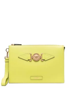 ( Nouvelle Collection ) Versace Pochette à Plaque Medusa Femme