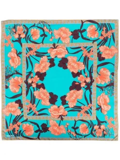 ( Nouvelle Collection ) Versace Foulard En Soie à Fleurs Femme -Pas Cher Versace Boutique 17682130 38207849 600