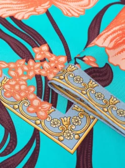 ( Nouvelle Collection ) Versace Foulard En Soie à Fleurs Femme -Pas Cher Versace Boutique 17682130 38209132 600