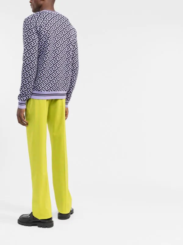 ( Nouvelle Collection ) Versace Pantalon à Coupe Droite Homme 4 ( Nouvelle Collection ) Versace Pantalon à Coupe Droite Homme – Image 4