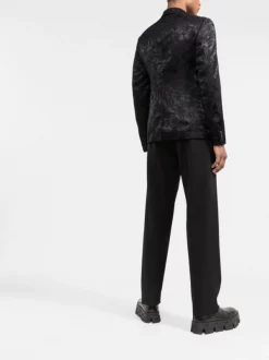 ( Nouvelle Collection ) Versace Blazer Medusa Biggie En Jacquard 1B000 BLACK -Pas Cher Versace Boutique 17683002 17753a6b abdd 4475 8811 40d0479902ae 600