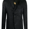 ( Nouvelle Collection ) Versace Blazer Medusa Biggie En Jacquard 1B000 BLACK