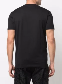 ( Nouvelle Collection ) Versace T-shirt à Imprimé Medusa 1B000 BLACK -Pas Cher Versace Boutique 17683013 37885808 600