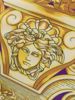 ( Nouvelle Collection ) Versace 5L290 DARK ORCHID+SUN Slip De Bain à Imprimé Baroque Homme -Pas Cher Versace Boutique 17683021 39061497 600