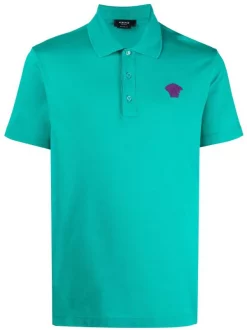 ( Nouvelle Collection ) Versace Polo Medusa Head à Manches Courtes Homme