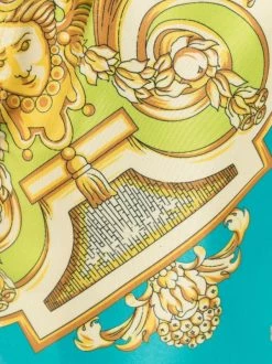 ( Nouvelle Collection ) Versace Short Imprimé à Lien De Resserrage 5P370 MAUVELOUS+CITRON -Pas Cher Versace Boutique 17683029 39063201 600