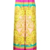 ( Nouvelle Collection ) Versace Pantalon Palazzo à Imprimé Baroque Homme
