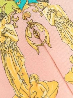 Versace Foulard En Soie à Imprimé Baroque Femme -Pas Cher Versace Boutique 17683053 38436633 600