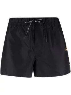 ( Nouvelle Collection ) Versace 5B000 BLACK+GOLD Short De Bain à Motif Medusa Femme
