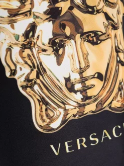 ( Nouvelle Collection ) Versace 5B000 BLACK+GOLD Short De Bain à Motif Medusa Femme -Pas Cher Versace Boutique 17685312 37133007 600