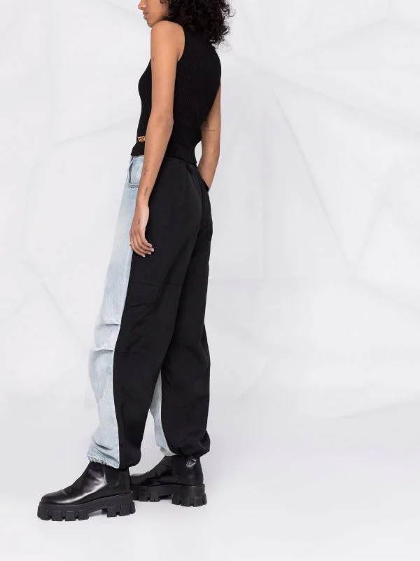 ( Nouvelle Collection ) Versace 1B000 BLACK Haut Sans Manches En Maille Femme 6 ( Nouvelle Collection ) Versace 1B000 BLACK Haut Sans Manches En Maille Femme – Image 6