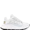 ( Nouvelle Collection ) Versace D0191 WHITE Baskets Trigreca à Semelle épaisse Femme