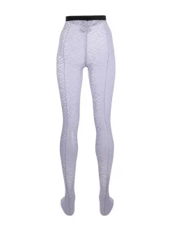 ( Nouvelle Collection ) Versace Collants à Imprimé La Greca Femme -Pas Cher Versace Boutique 17693186 37099243 600