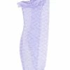 ( Nouvelle Collection ) Versace 1L720 LILLAC Chaussettes La Greca à Effet De Transparence Femme