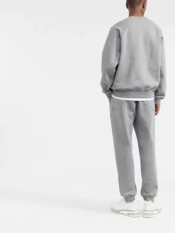 ( Nouvelle Collection ) Versace Sweat à Logo Brodé 1E090 LIGHT GREY -Pas Cher Versace Boutique 17695106 2d5a2ae4 439a 4fe5 a3f1 f2a23659bda7 600