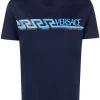 ( Nouvelle Collection ) Versace T-shirt à Logo Imprimé 1U830 BLUE