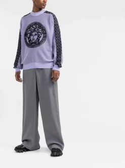 ( Nouvelle Collection ) Versace Sweat à Imprimé Greca 1L720 LILLAC 6 ( Nouvelle Collection ) Versace Sweat à Imprimé Greca 1L720 LILLAC -Pas Cher Versace Boutique 17695110 5deae546 de7f 4d27 873e 855a64b2202c 600