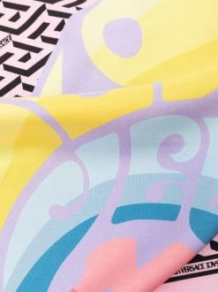 ( Nouvelle Collection ) Versace Foulard En Soie à Imprimé Greca Femme -Pas Cher Versace Boutique 17696979 37089468 600