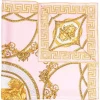 ( Nouvelle Collection ) Versace 5P220 CANDY + GOLD Foulard à Motif Medusa Head Femme