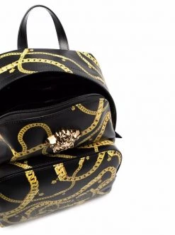 ( Nouvelle Collection ) Versace 5B00V BLACK+GOLD-VERSACEGOLD Sac à Dos Medusa Imprimé Homme -Pas Cher Versace Boutique 17699213 37063070 600