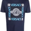 ( Nouvelle Collection ) Versace T-shirt à Logo Imprimé Homme