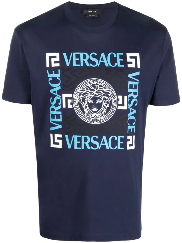 ( Nouvelle Collection ) Versace T-shirt à Logo Imprimé Homme 1 ( Nouvelle Collection ) Versace T-shirt à Logo Imprimé Homme
