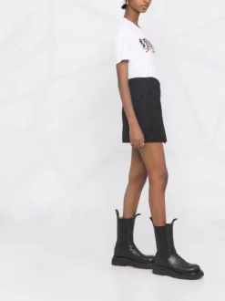 ( Nouvelle Collection ) Versace T-shirt à Logo Imprimé 2W070 WHITE -Pas Cher Versace Boutique 17703511 3763dd06 ab9c 42b5 8be4 b805cfcbc336 600