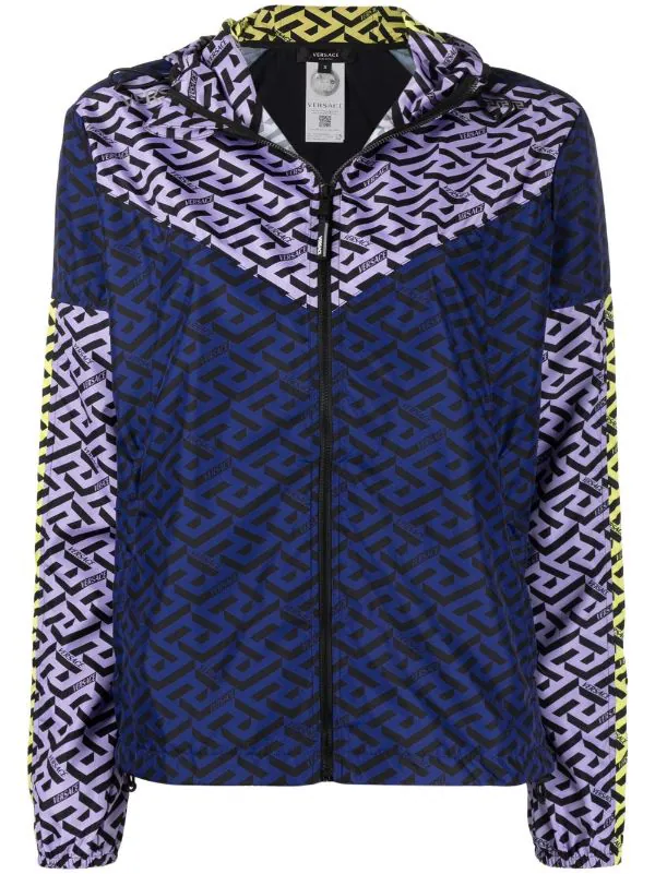 ( Nouvelle Collection ) Versace Veste De Sport La Greca Légère Femme 1 ( Nouvelle Collection ) Versace Veste De Sport La Greca Légère Femme