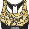 ( Access Edit ) Versace Brassière De Sport à Imprimé Baroque Femme