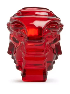 Versace Presse-papier Medusa Lumière à Ornements En Cristal RED -Pas Cher Versace Boutique 17741047 37518523 600