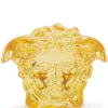 Versace Presse-papier Medusa Lumière à Ornements En Cristal AMBER