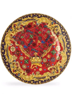 Versace Assiette Barocco Holiday En Porcelaine à Motif Medusa Femme