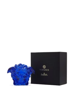 Versace Presse-papier Medusa Lumière à Ornements En Cristal BLUE -Pas Cher Versace Boutique 17742018 37518852 600