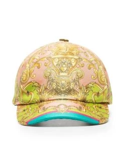 ( Access Edit ) Versace Casquette Barocco Goddess En Soie 5P370