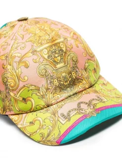 ( Access Edit ) Versace Casquette Barocco Goddess En Soie 5P370 -Pas Cher Versace Boutique 17753400 39559773 600