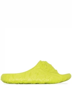 ( Nouvelle Collection ) Versace 1GB0V YELLOW Claquettes à Motif Medusa Head Femme