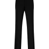 ( Nouvelle Collection ) Versace Pantalon De Costume à Taille Haute 1B000 BLACK