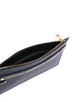 Versace 5U18V Blu Navy+Black-Versace Gold Pochette à Imprimé Greca Homme -Pas Cher Versace Boutique 17776742 37619034 600